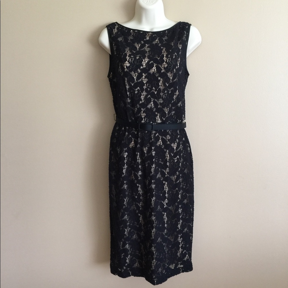 Black cocktail dress